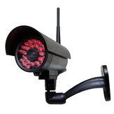 Bakeey HW003 Caméra de sécurité factice CCTV Caméra de survemaladeance vidéo factice étancil Infrarouge IR LED clignotant alimenté par batterie