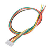Excellway® 10Pcs Mini Micro JST 2,0 PH 6Pin-Steckverbinder-Stecker Mit 30cm Kabeln