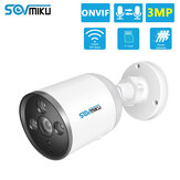SOVMIKU SF05A 720P Wifi IP камера Пуля ONVIF На открытом воздухе Водонепроницаемы FHD CCTV Безопасность камера APP Дистанционный