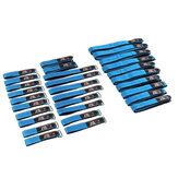 RJX 2Pcs 20X200/210/220/225/230/250/300/350/400/500/600/700/800/900/1000m Zinc Alloy Seamless Buckle Battery Strap