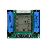 18650 Litiumbatteri kapacitetstestarmodul Hög precision LCD digital display MaH/mwH-mätning Modul för sann kapacitetsmätning