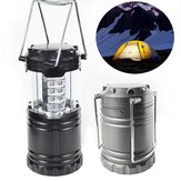 Lanterna per campeggio portatile a batteria con 30 LED estensibili, Lampada da tenda per escursioni