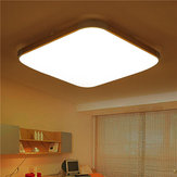 Luminária de teto LED moderna com controle remoto e atenuação de superfície, de 48W 39*39CM para quarto e cozinha