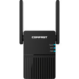 COMFAST AC1200 5G WiFi Repetidor Sem Fio 1200 Mbps WIFI Signal Booster Gigabit Router Amplificador de Sinal