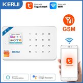 KERUI W181 Система охранной сигнализации для дома с поддержкой Tuya WIFI GSM Панель управления дверями окна Датчик движения