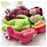 35 cm lebensechte wiedergeborene Babypuppen. Weiche Neugeborene aus Silikon und Vinyl