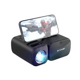 Mini-LED-Projektor BlitzWolf® BW-V3 5G-WIFI-Spiegelung des kabellosen Bildschirms unterstützt 1080P Bluetooth 5.0 250 ANSI-Lumen, tragbares Outdoor-Movie-EU-Stecker