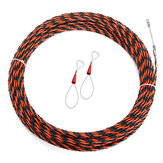 Tirador de cable de fibra de vidrio de 5 mm de 8 tamaños Herramienta eléctrica para tirar cables de cinta de pescado