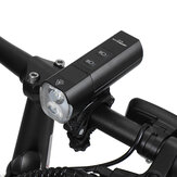Astrolux® BL02 BL04 مصباح دراجة 1200Lm ثنائي المسافة مع 5 أوضاع إضاءة بنيت فيه كيبل USB قابل للشحن ويدعم التحكم عن بعد ويعمل كبور بنك بطارية 5000mAh ومقاوم للماء وهو مصباح أمامي للدراجة الكهربائية ومستكشف