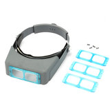 4 Объектив Запоминающее устройство для ношения лупы для ремешка для очков с подсветкой Optivisor Eye Welding Visor Инструмент