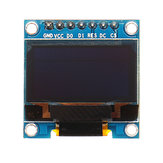 شاشة عرض OLED بقياس 0.96 بوصة بـ 7 أقطاب باللون الأصفر الأزرق 12864 SSD1306 SPI IIC Serial LCD Screen Module Geekcreit للأردوينو - المنتجات التي تعمل مع لوحات الأردوينو الرسمية