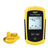 Suerte FFW1108-1 alarma de sonar 40M / 130FT de profundidad inalámbrica pescado Finder Sea Lake pesca herramienta
