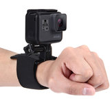 ПОЛУЗ крепление 360-градусов вращение ремешки на руку, запястье, ногу для камеры Gopro SJCAM Yi Action
