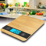 Cyfrowa waga kuchenna z ekranem LCD dotykowym do ważenia żywności i przesyłek pocztowych 5KG/11LBS w krokach co 1g.