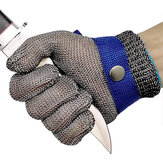 Rękawice odporne na przecięcie z warstwą stalowej siatki dla stolarzy,rzeźników i krawców. Rękawice na operacje przeciw cięciom.
