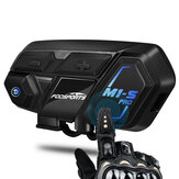 Fodsports Único M1-S Pro Capacete de motocicleta Intercom Capacete bluetooth Fones de ouvido 8 Rider 2000M Grupo Interphone