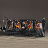 Reloj de Tubo de Luz Retro Geekcreit® IN12 Regalo Creativo Decorativo Estilo Industrial con 6 Colores de Luz de Fondo