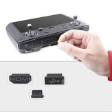RCGEEK Silicone Dustproof Dust Plug Cover HDMI/USB/Type-C Interface 3Pcs for DJI Mavic 2 Smart Controller