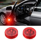 Universel sans fil LED lumière de sécurité de porte de voiture Flash signal d'alarme anti-collision rouge