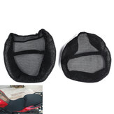Capas de rede preta e respirável para assento dianteiro e traseiro de motocicleta BMW R1200GS ADV 2006-2012/2013-2018