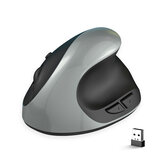 HXSJ X10 2,4-GHz-Funk-Gaming-Maus 800/1600/2400 DPI 6-Tasten vertikale Ergonomie Gamer-Mäuse für Desktop-Computer Laptop PC