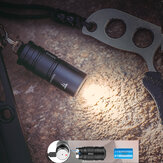 Trustfire Mini2220lm قابلة للشحن EDC Keychain مصباح يدوي USB بالطاقة الصغيرة LED Keychain ضوء IPX8 10180 EDC Flash ضوء Torch Lamp