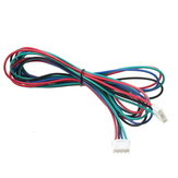 1M 4-pins Steppermotor Kabel XH2.54 Mannelijk Compatibel voor 3D-printer