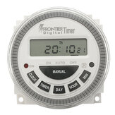 AC 220V-240V POWER LCD digitale timer programmabile interruttore elettronico a tempo