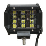 4 inch 36 Watt 6000 Karat LED Arbeitsscheinwerfer Bar Flut Spot Offroad Autofahren Lampe Lkw 4 Reihen
