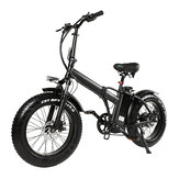 [EU Direct] CMACEWHEEL GW20 48V 15Ah/24Ah 750W 20in Spoke Wheel Folding Electric Bike 30-45km/h Speed 80-120KM Mileage Disc Brake E Bike
