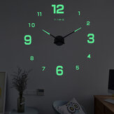 27/37/47Inch DIY Wall Clock Silent Quartz Luminous Wall Night Clocks