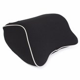 Cuscino per il sostegno del collo con memoria in schiuma di cotone per il poggiatesta del sedile dell'auto