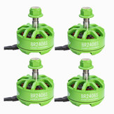 4X Racerstar 2406 BR2406S Green Edition 2600KV 2-4S Brushless Motor For X220 250 300 RC Drone FPV Racing
