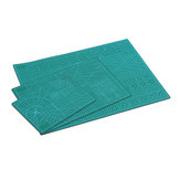 Tapete de corte A2/A3/A4 com design de grade impressa, antiderrapante para superfície de emolduramento