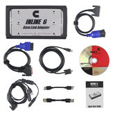 INLINE 6 Data Link Adapter Heavy Duty Car Diagnostic Tool Scanner Full 8 Cable Truck Interface