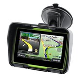 Οθόνη αφής 4,3 ιντσών αδιάβροχο αυτοκίνητο μοτοσικλέτας πλοήγησης GPS NAV 8GB
