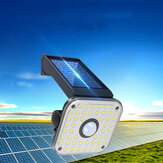 48SMD solare Sensore di movimento Luci Muro di sicurezza lampada Proiettore da esterno impermeabile