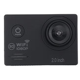SJ7000 16MP للماء كاميرا حركة الرياضة واي فاي 1080P عالية الوضوح الكامل شاشة 2.0 بوصة مع حافظة الاكسسوارات