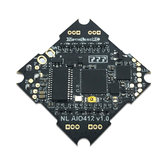 NameLessRC AIO412 F4 Flugcontroller AIO OSD BEC und eingebautem 12A BL_S 2-4S ESC für Tinywhoop FPV Racing Drohne