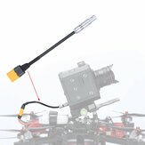 iFlight XT60H-M Male Power Cord for BMPCC Red Komodo Z CAM E2 Cinema Cameras for Taurus X8 HD RC Drone FPV Racing