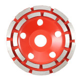 100-230мм Двухрядный алмазный шлифовальный диск Дисковый алмазный шлифовальный круг для бетона Сегмент гранита для углового шлифовального станка