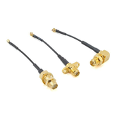 3PCS 50mm ImmersionRC Tramp HV Zubehörpaket U.Fl auf SMA Female Connector Adapter Kabel