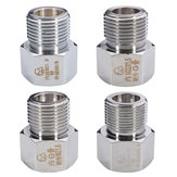 Chrome CO2 Cylinder Joints Regulator Adapter Connector Aquarium W21.8 To G5/8 M22x1.5 To 22x1.5 