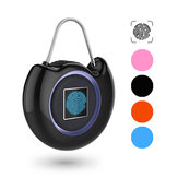 Intelligentes USB-Sicherheitsschloss mit Abschaltalarm, schlüssellos, mit Fingerabdruck geeignet für Koffer und Schränke, 4 Farben