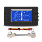 PZEM-015 Battery Tester DC Voltage Current Power Capacity Internal And External Resistance Residual Electricity Meter With 100A Shunt