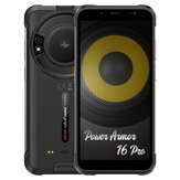 Ulefone Power Armor 16 Профессионал Супер громкая громкость спикера 9600mAh 16MP двойная камера 4GB 64GB MTK Helio G25 NFC 5.93-дюймовый IP68 IP69K Водонепроницаемый 4G прочный смартфон