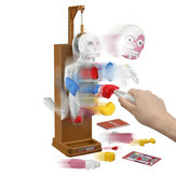 Scary Human Body Model Trick Joke Game Creepy 3D Puzzle Nowości Zabawki Gag Prezent Zmontowana zabawka 