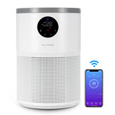 Luftreiniger BlitzHome BH-AP2501 Smart WiFi und PM2.5-Monitor mit True-HEPA-H13-Filter-Filtrationssystem, Geruchseliminatoren, ozonfrei, entfernen 99,97% der Tierallergien, Rauch, Staub, Auto-Modus Alexa & Google Home Control