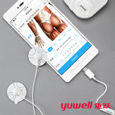 Yuwell e-Tens Smartphone Electric Massager Version Back Cervical Muscle Stimulator Knock Press Kneading Training Body Relieve Tool for Iphone