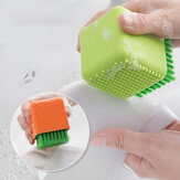 Honana BC-565 Nettoyeur de nettoyage de silicone pour salle de bain à usage multiple Nettoyeur de maquillage Nettoyant pour lavage Outil à lessive